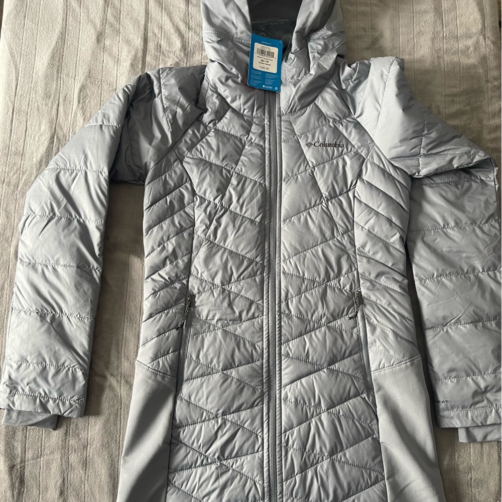 Columbia heavenly long hybrid jacket xs